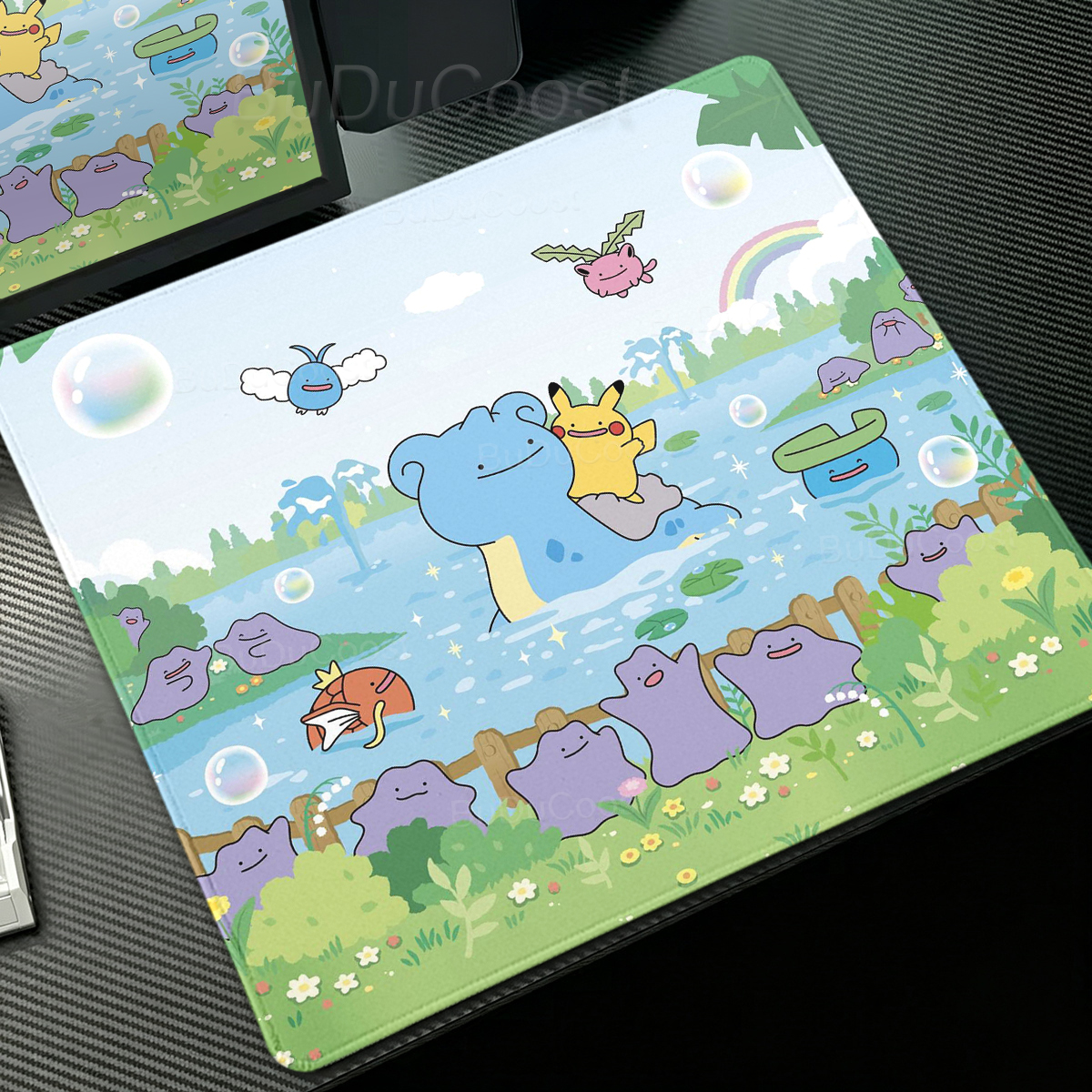 Desk Setup Gear - Anime Pokémon Ditto Mouse Pad Laptop