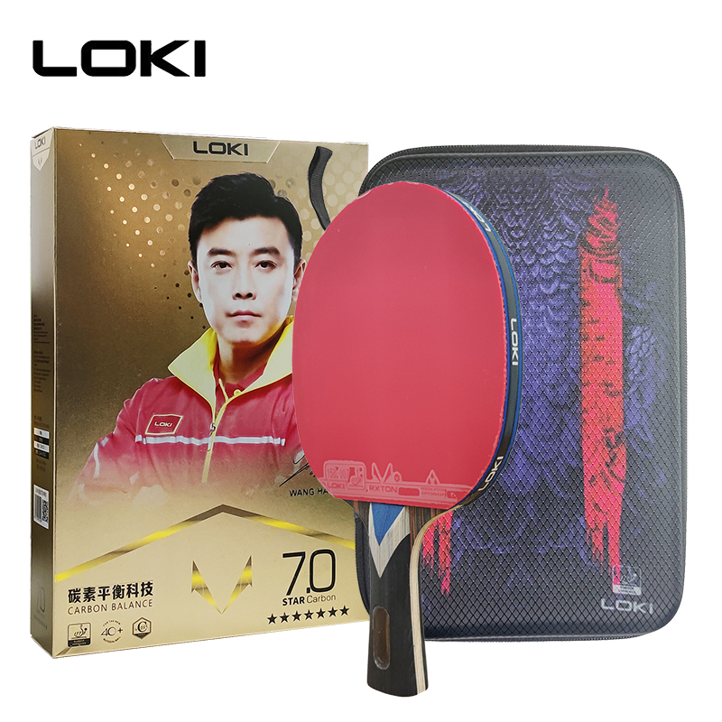 Desk Setup Tips - Loki 7 Star Table Tennis Racket