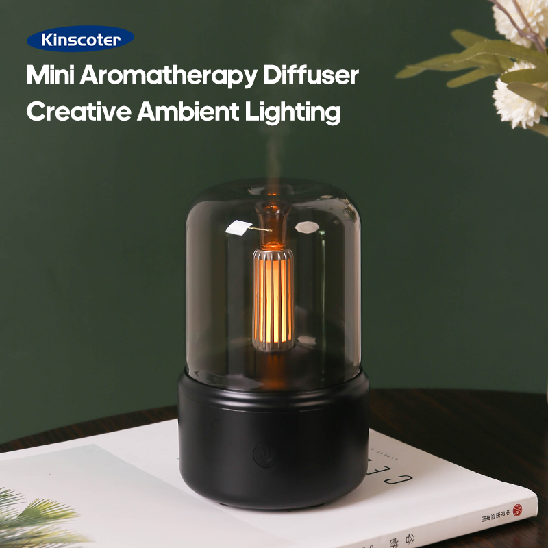 Desk Setup Lamp - Vintage Night Light Aroma Diffuser Aromatherapy