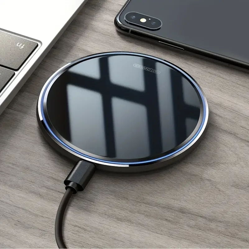 Desk Setup Lamp - Wireless Charger Pad Stand Desktop Ultra-thin