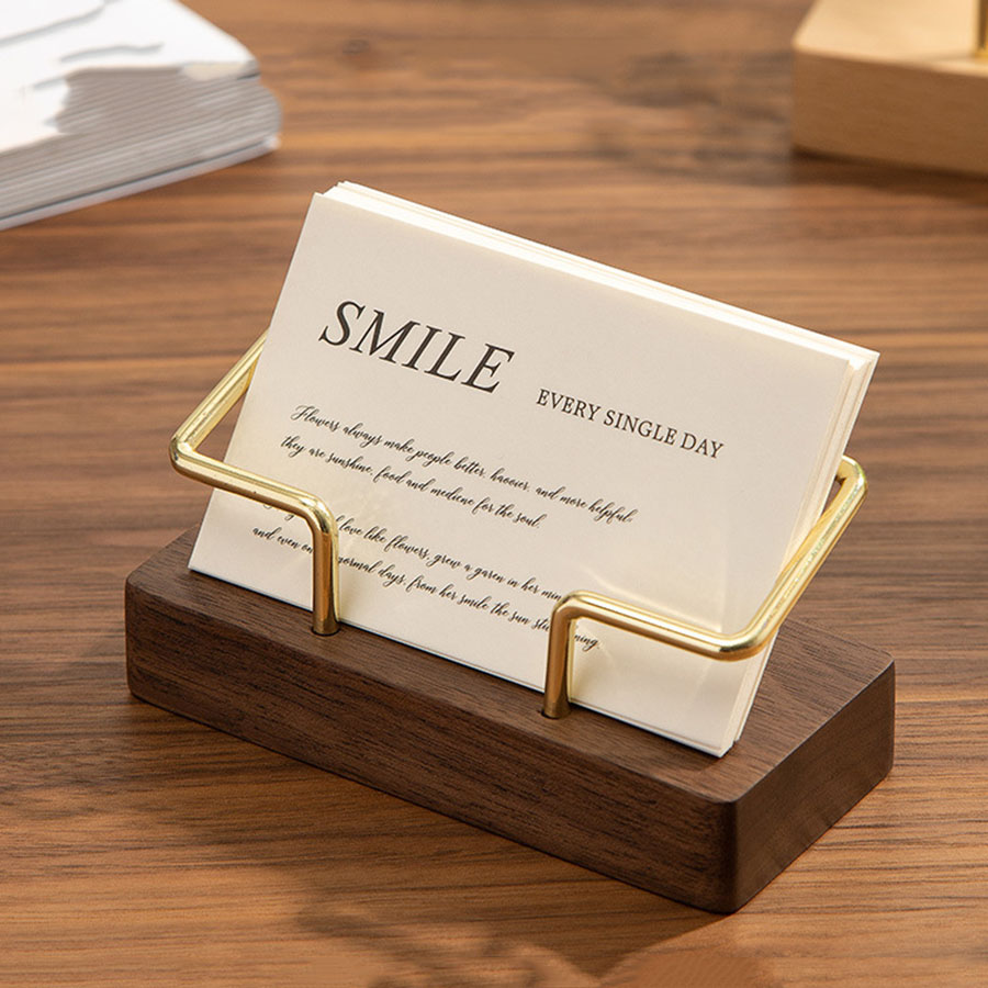 Desk Setup Home Office - Business Card Holder Organizer Office Desk