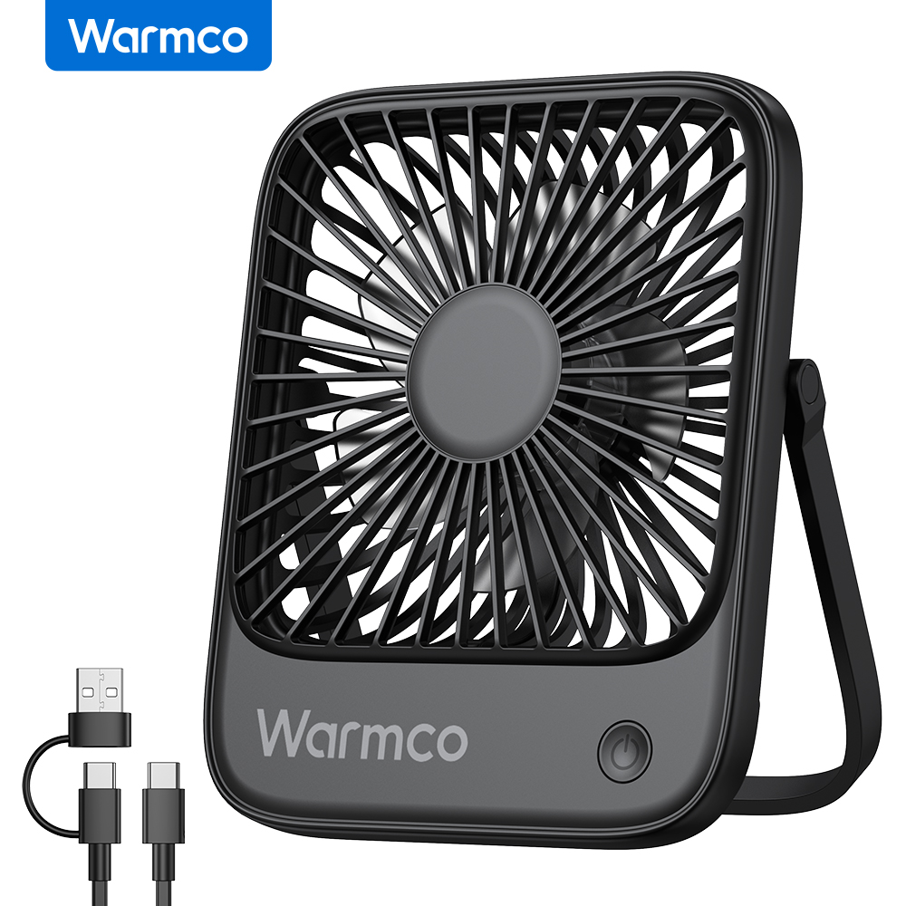 Desk Setup Gear - Warmco Mini Fan USB Desk Fan