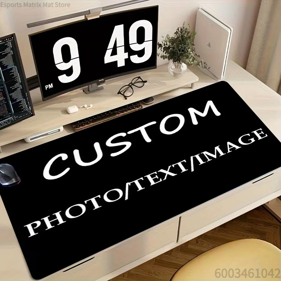 Desk Setup Clean - Make Your Own Mouse Pad, Custom