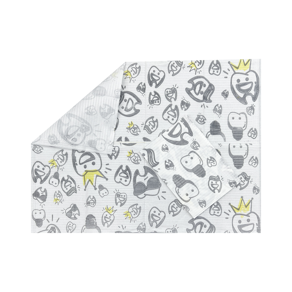 125pcs Kids Dental Bibs Dispos - Desk Setup Clean avis et prix