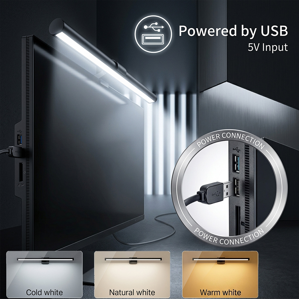 USB Powered LED Computer Scree - Desk Setup Lamp avis et prix