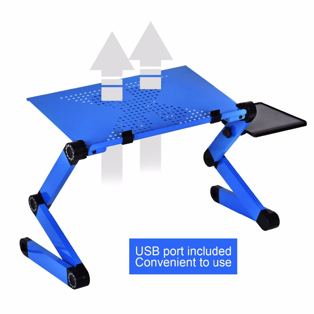 Aluminum Alloy Laptop Table Ad - Desk Setup Home Office avis et prix