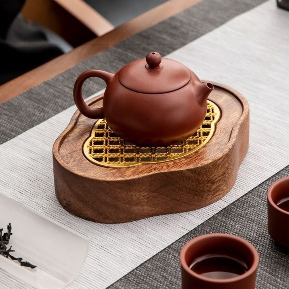 Walnut Wood Bearing Wood Tea T - Desk Setup Clean avis et prix