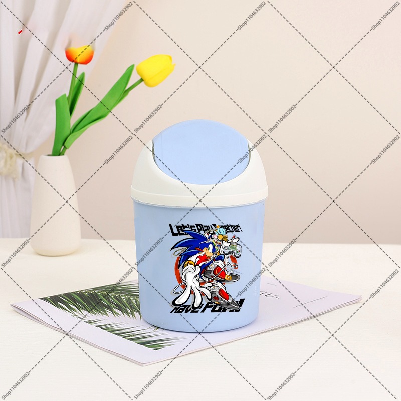 Sonics Car Trash Can Cartoon A - Desk Setup Clean avis et prix
