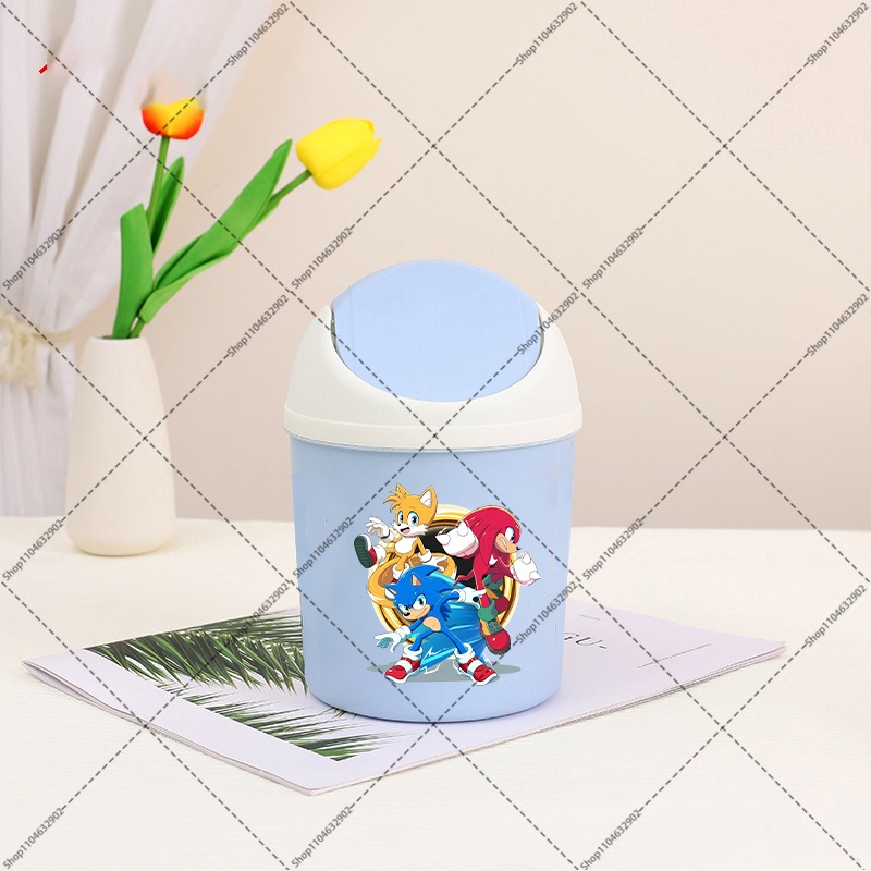Sonics Car Trash Can Cartoon A - Desk Setup Clean avis et prix