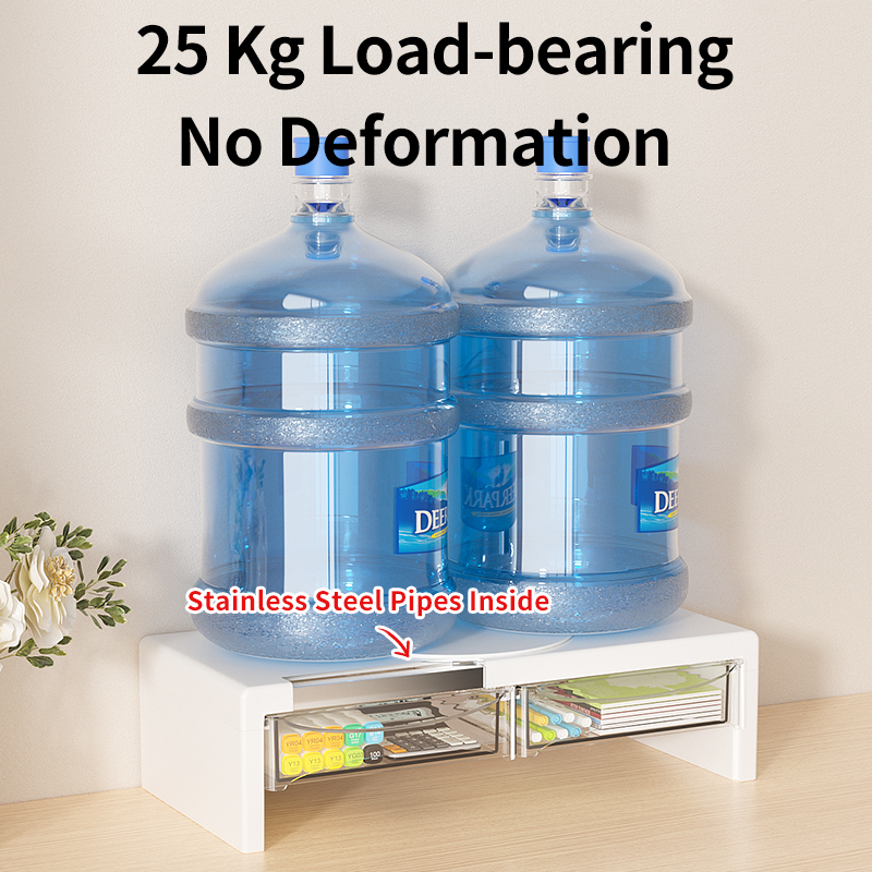 2-Tier Monitor Stand, Plastic  - Desk Setup Riser avis et prix
