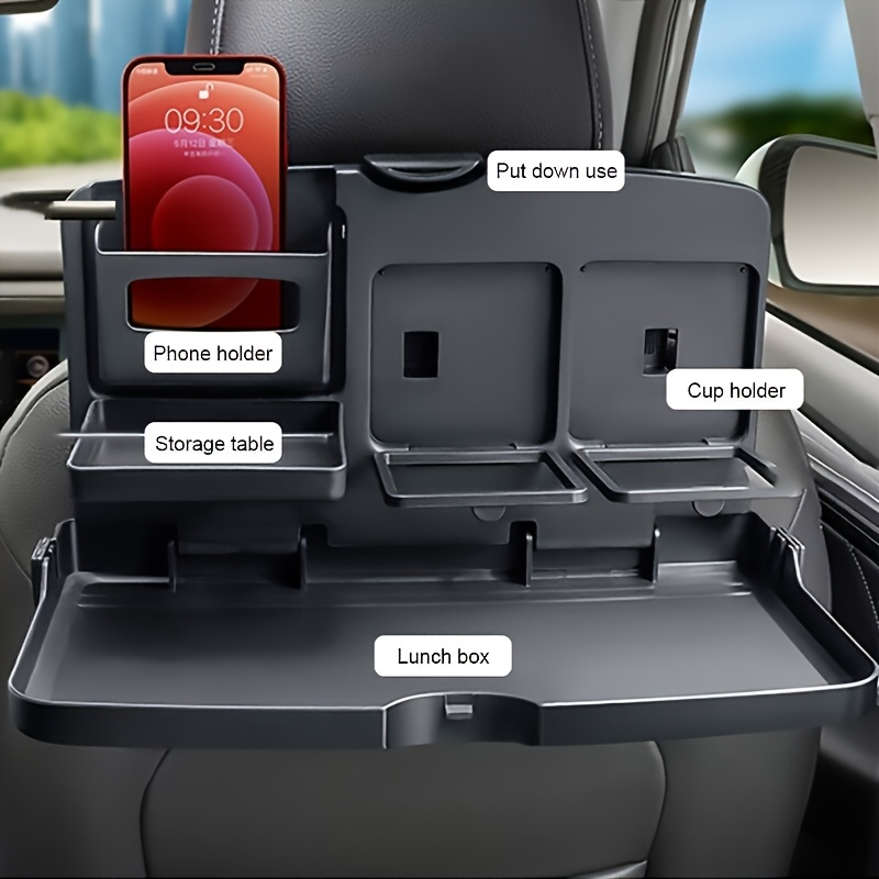 Foldable Tray, Dual Cup Holder - Dual Phone Holder avis et prix