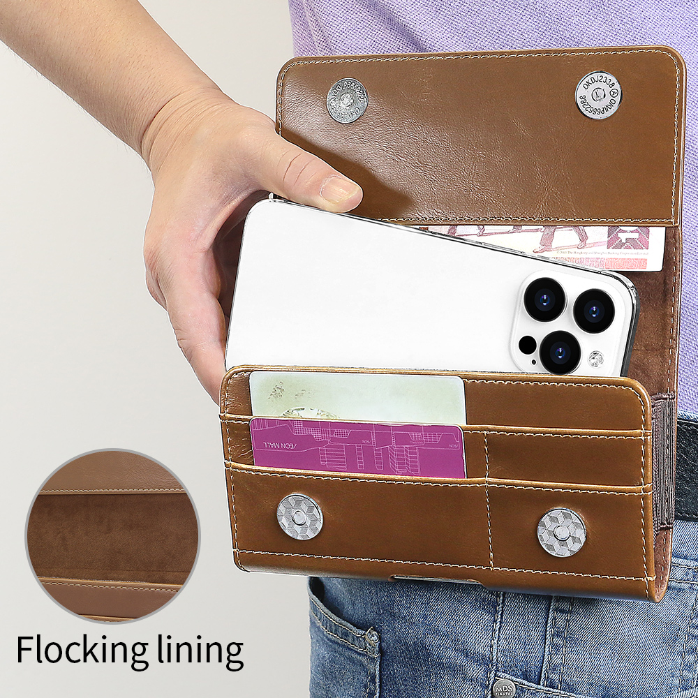 Universal Horizontal PU Leathe - Dual Phone Holder avis et prix