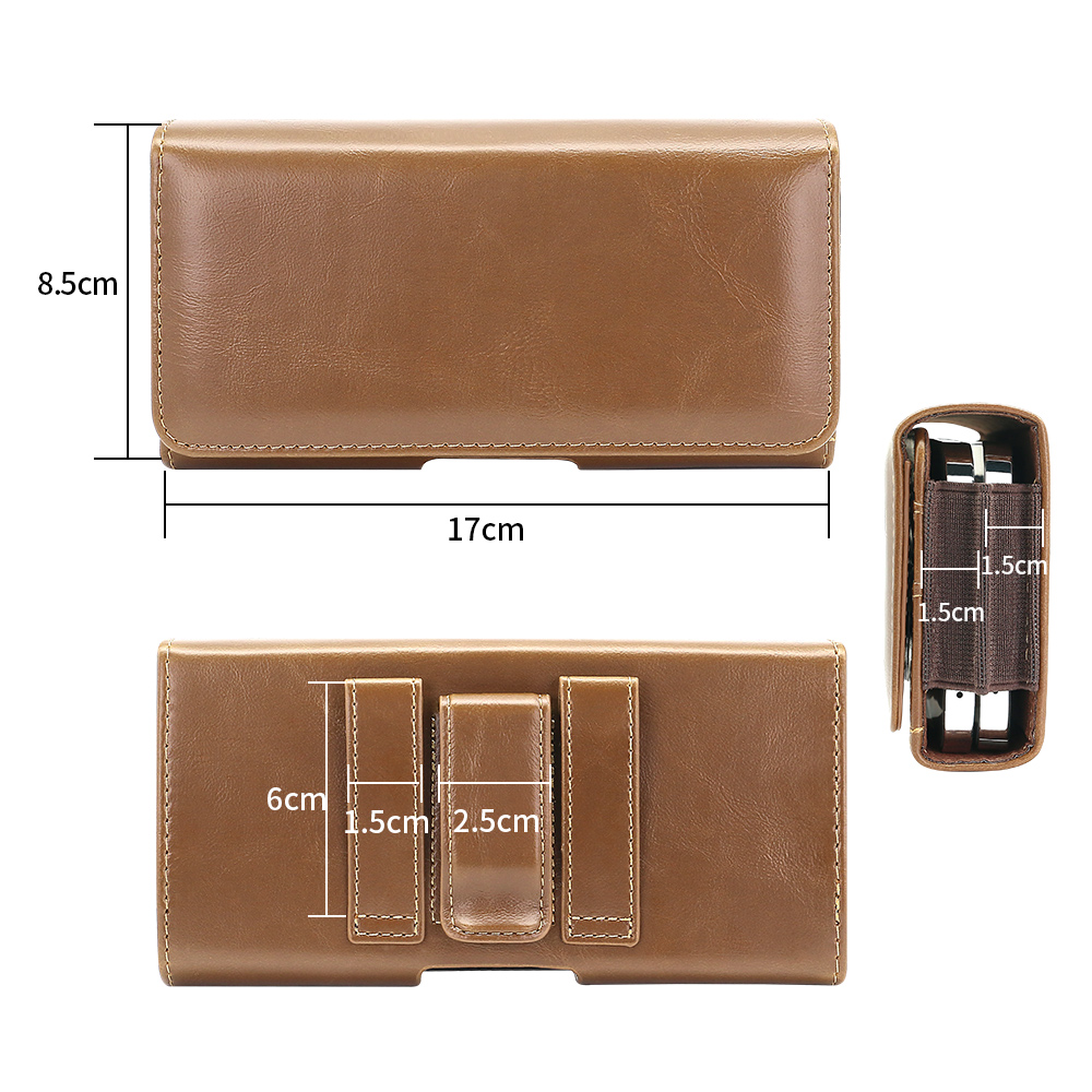 Universal Horizontal PU Leathe - Dual Phone Holder avis et prix