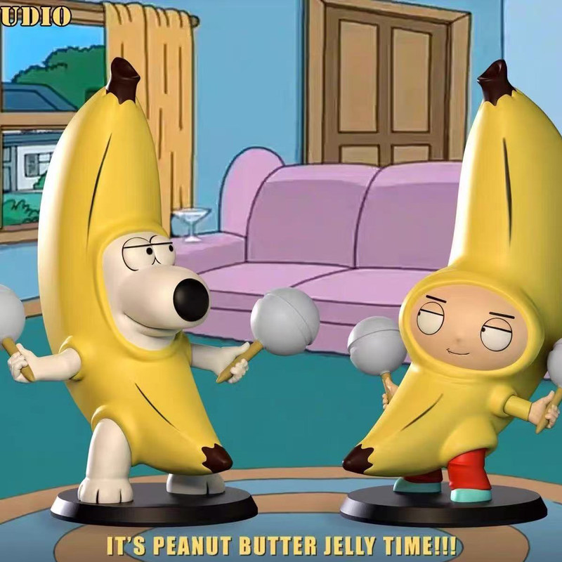 Family Guy Banana 13cm Action  - Desk Setup With Tv avis et prix