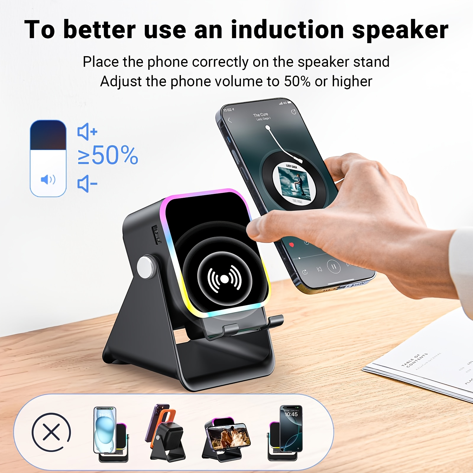 Smart RGB Colorful Light Bluet - Desk Setup With Speakers avis et prix
