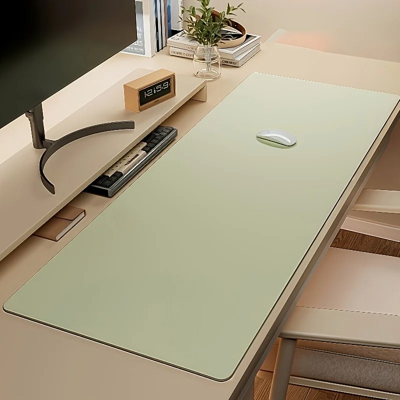 1pc Large Faux Leather Mouse P - Desk Setup Clean avis et prix