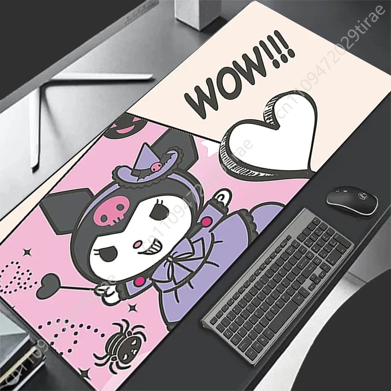 Kuromi Leather Mousepad Gaming - Desk Pad Leather Large avis et prix