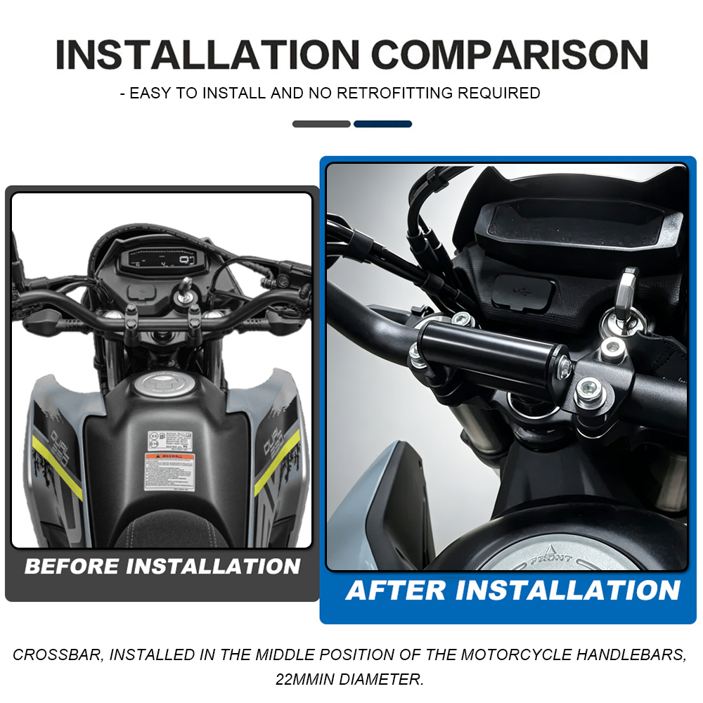 For CFMOTO 250 DUAL 2026- Moto - Dual Phone Holder avis et prix