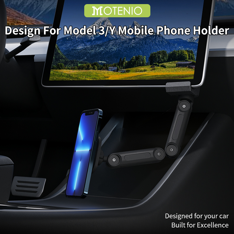 Foldable wireless magnetic pho - Dual Phone Holder avis et prix