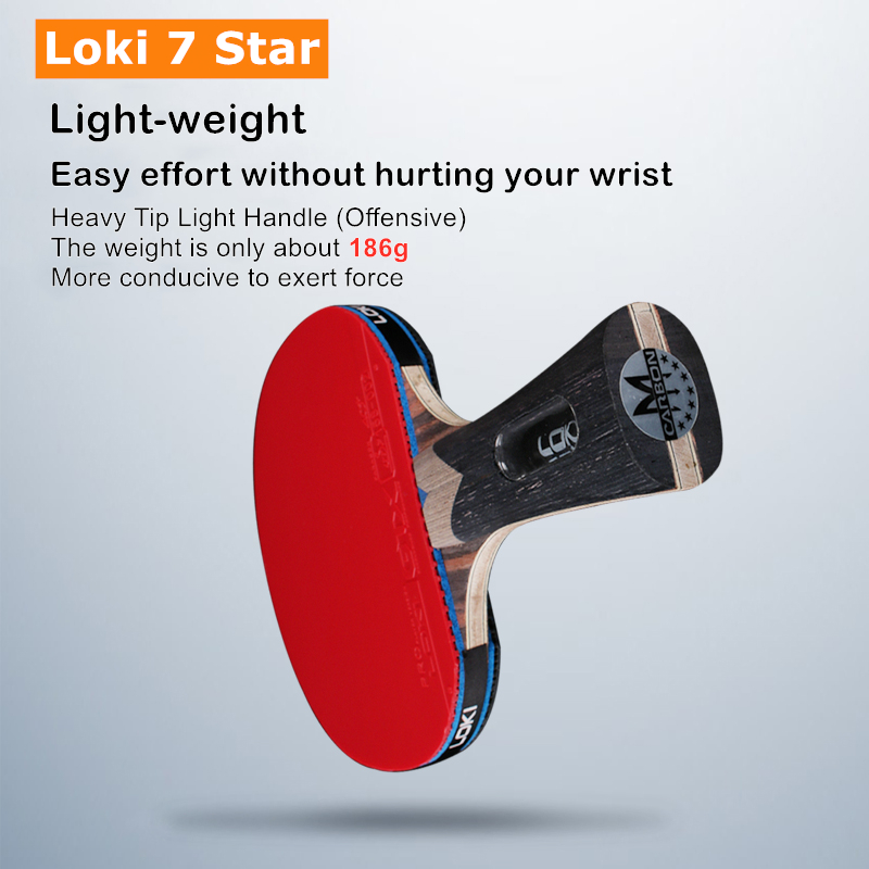 Loki 7 Star Table Tennis Racke - Desk Setup Tips avis et prix