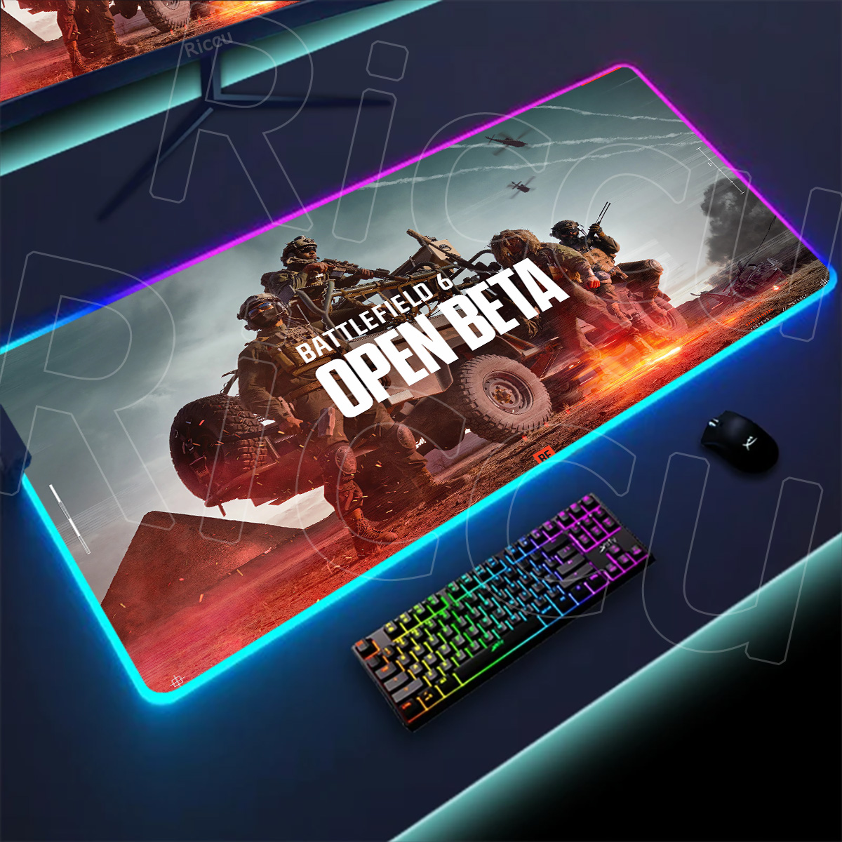 New Gamer Rgb Desk Mat Back Li - Desk Setup Gear avis et prix
