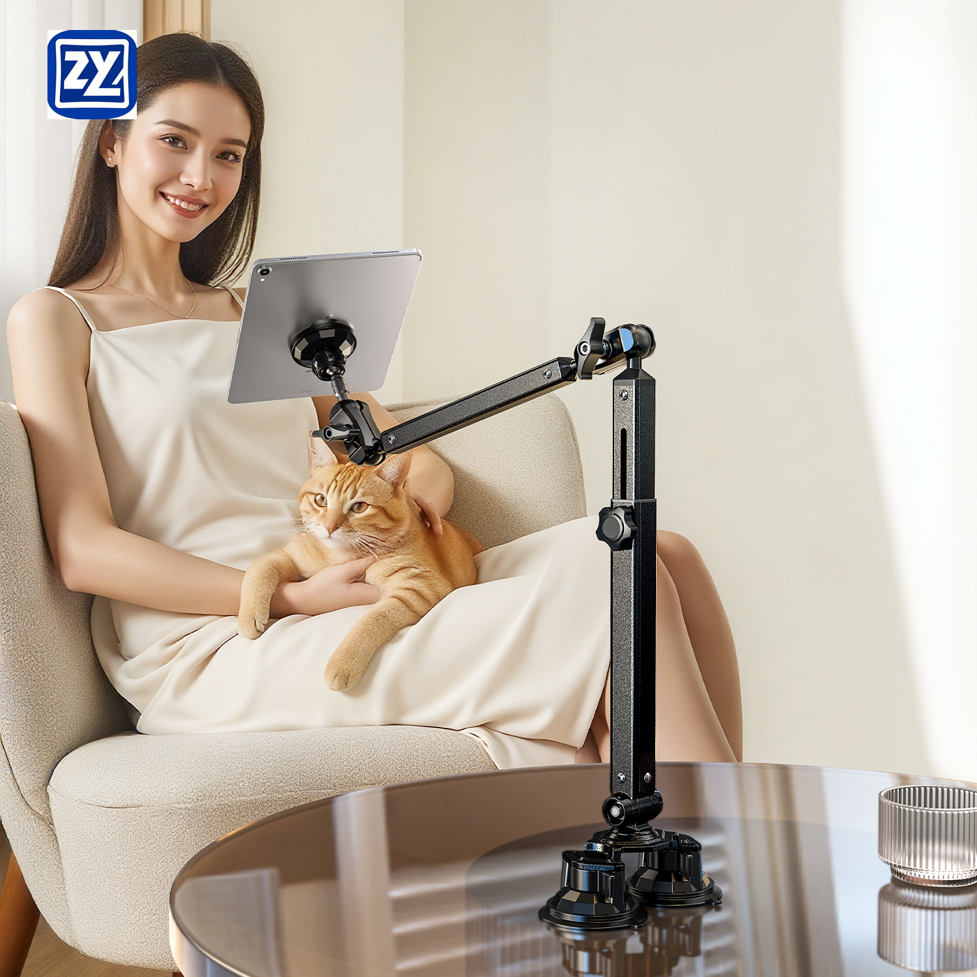 Heavy Duty Magnetic Tablet Laz - Dual Phone Holder avis et prix