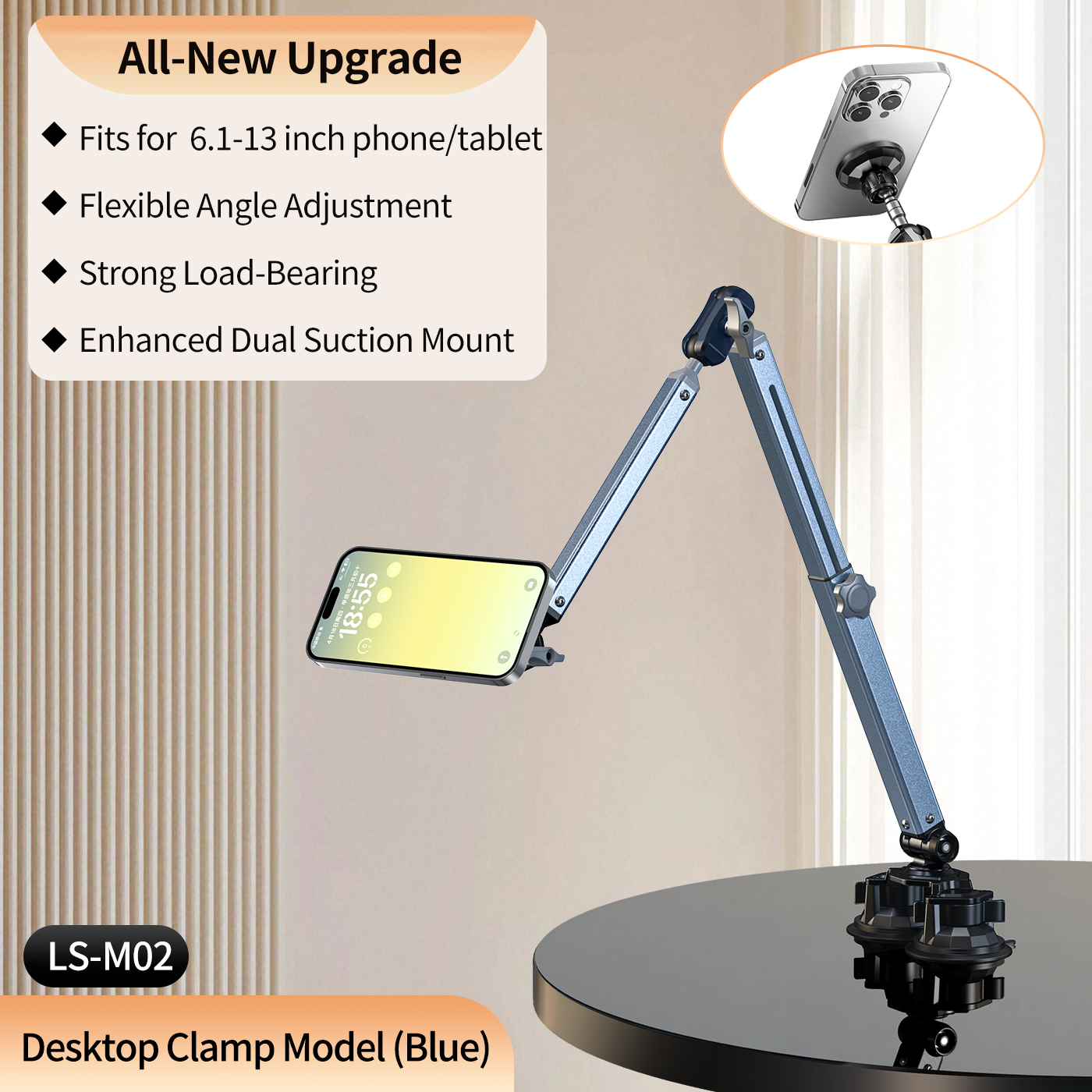 Heavy Duty Magnetic Tablet Laz - Dual Phone Holder avis et prix