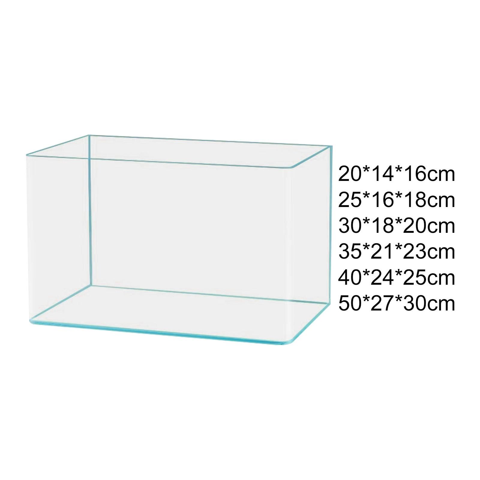 Clear Glass Fish Tank Decorati - Desk Setup Clean avis et prix