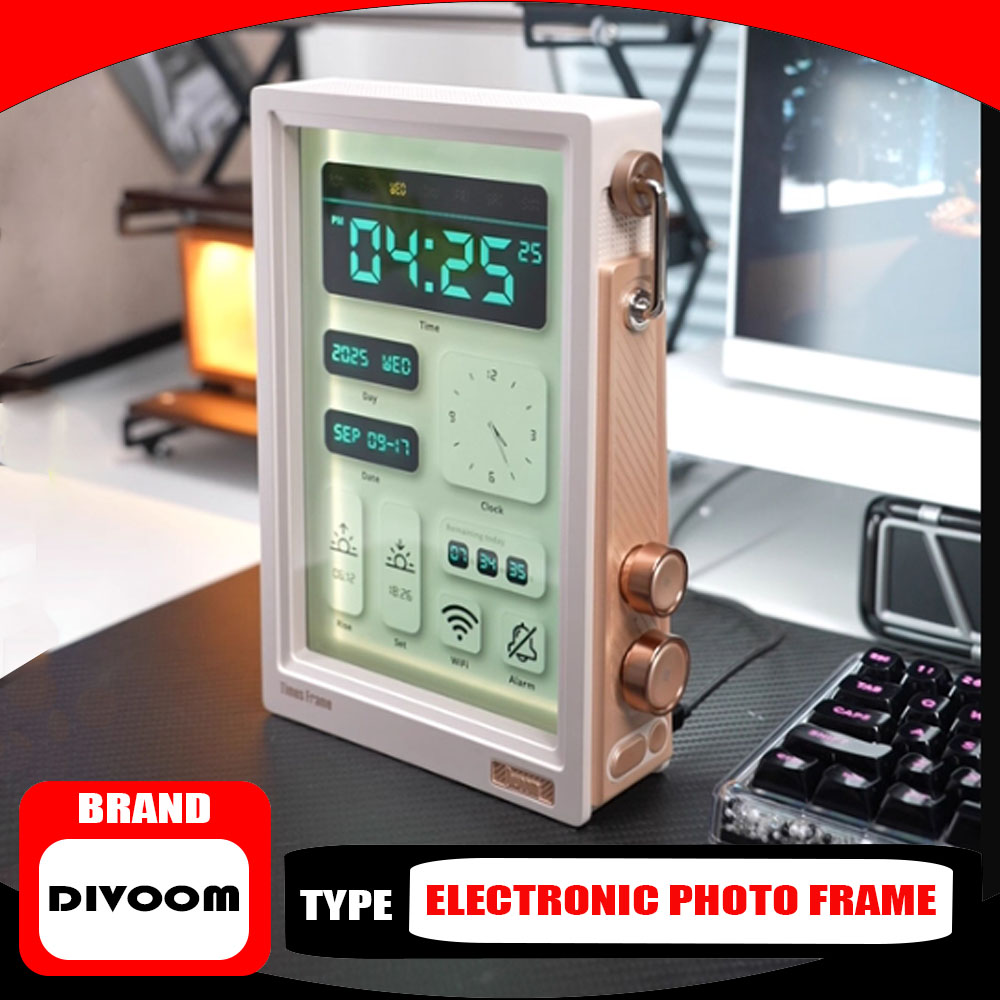 Divoom Times Frame 10.1″ Smart - Desk Setup With Speakers avis et prix