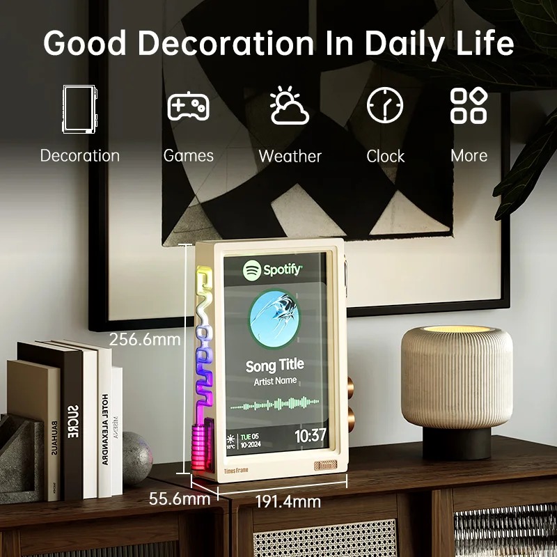 Divoom Times Frame 10.1″ Smart - Desk Setup With Speakers avis et prix