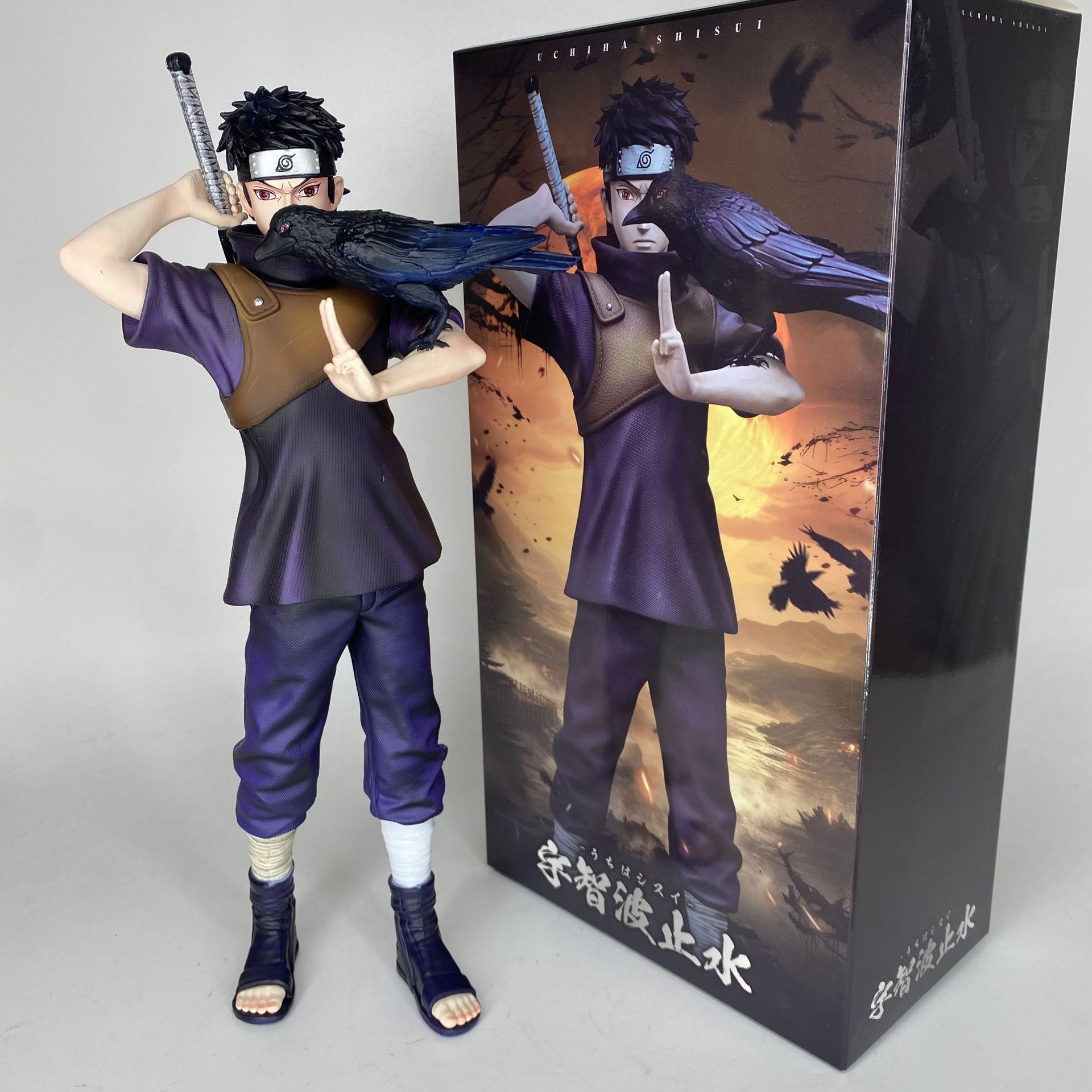 Uchiha Shisui Action Figure Cr - Desk Setup With Tv avis et prix