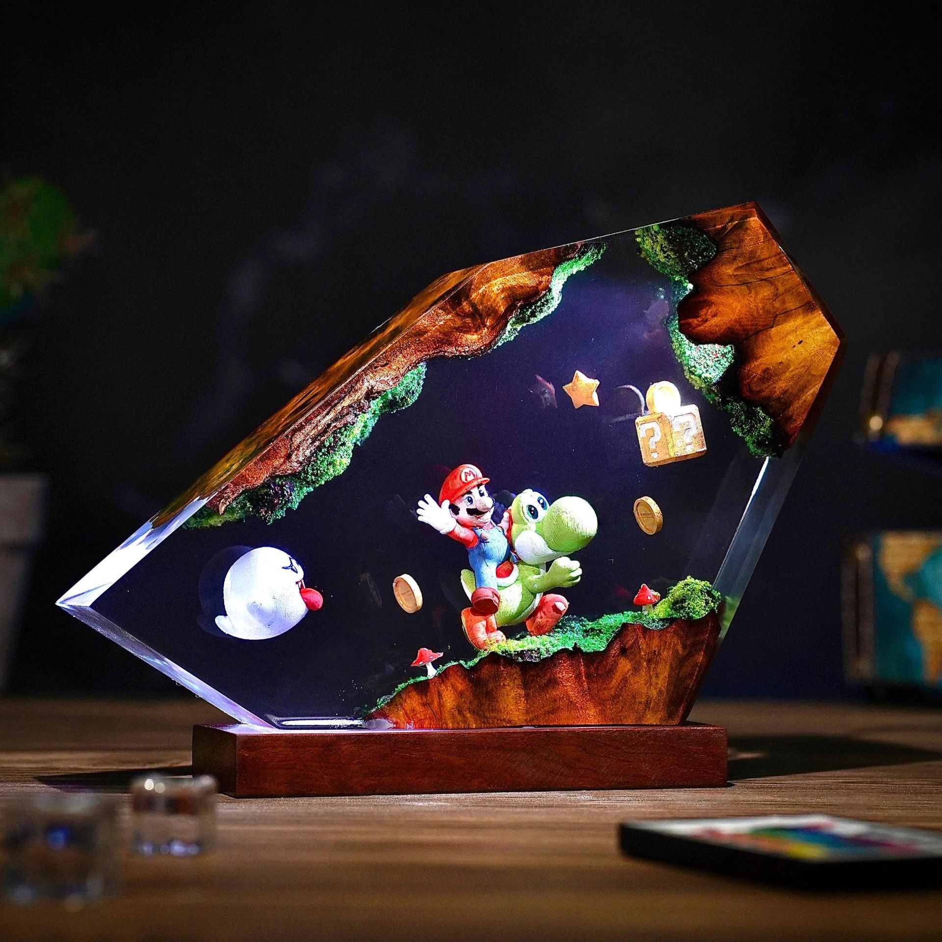 Table Resin Lamp Cartoon Anime - Desk Setup Lamp avis et prix