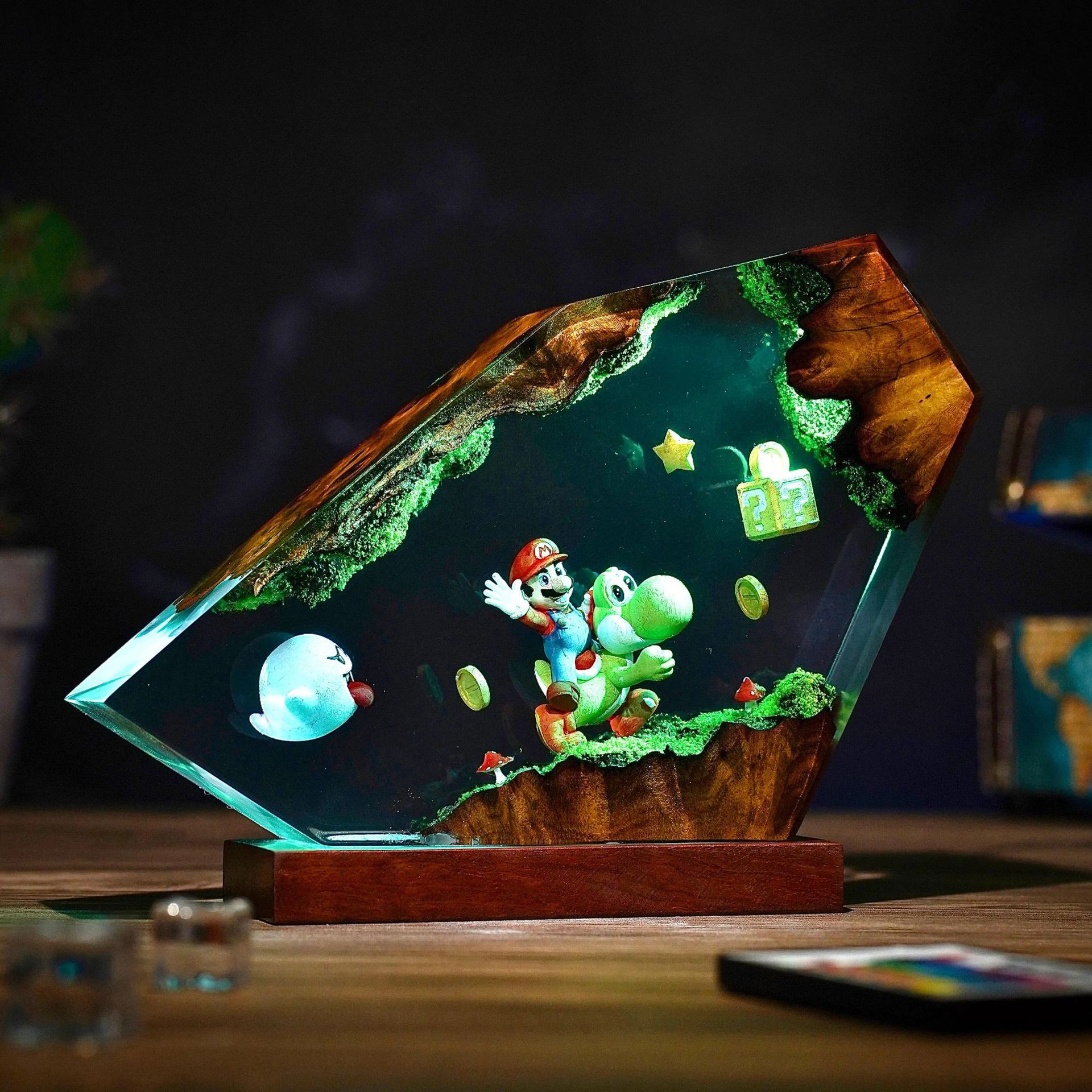 Table Resin Lamp Cartoon Anime - Desk Setup Lamp avis et prix