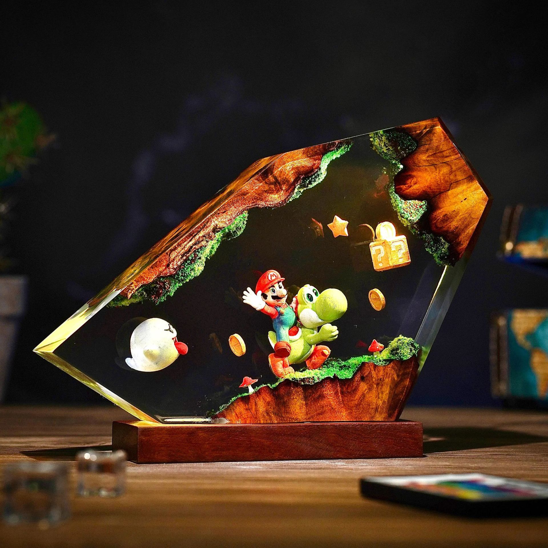 Table Resin Lamp Cartoon Anime - Desk Setup Lamp avis et prix