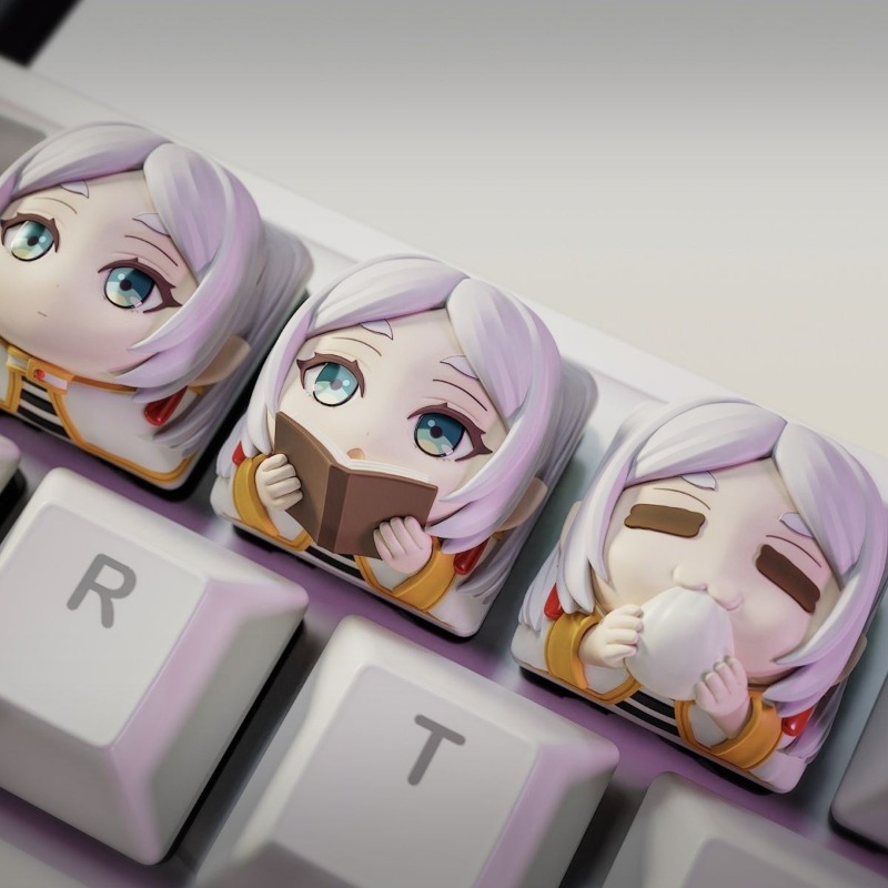 Frieren Anime 3D Printed Resin - Desk Setup With Tv avis et prix