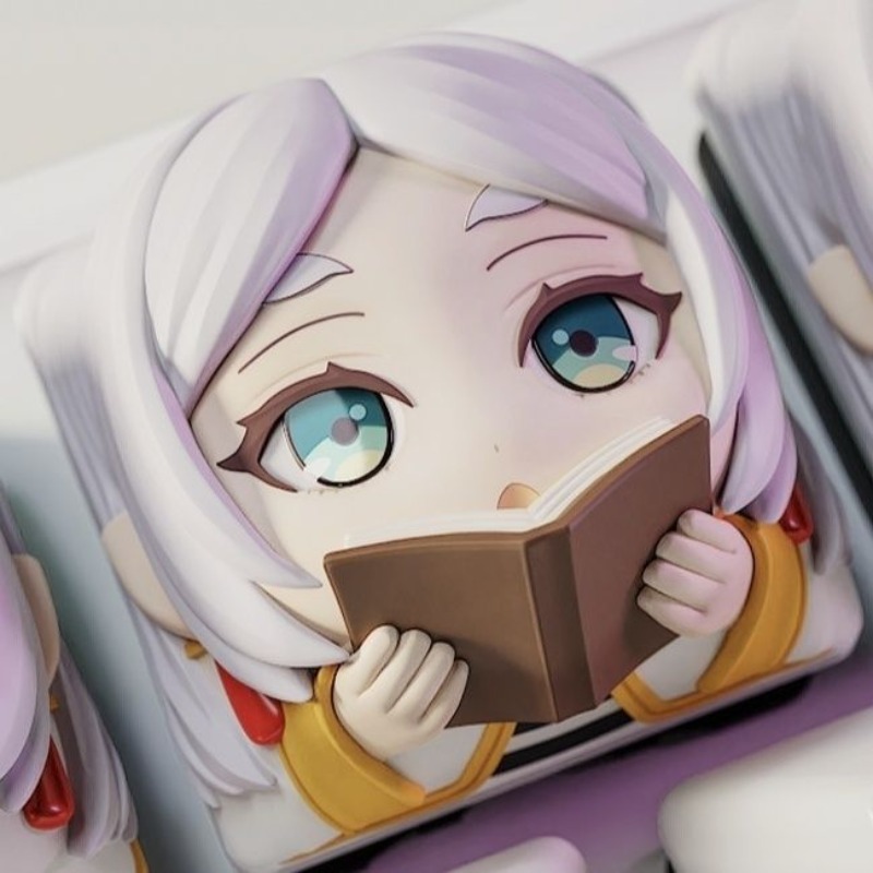 Frieren Anime 3D Printed Resin - Desk Setup With Tv avis et prix