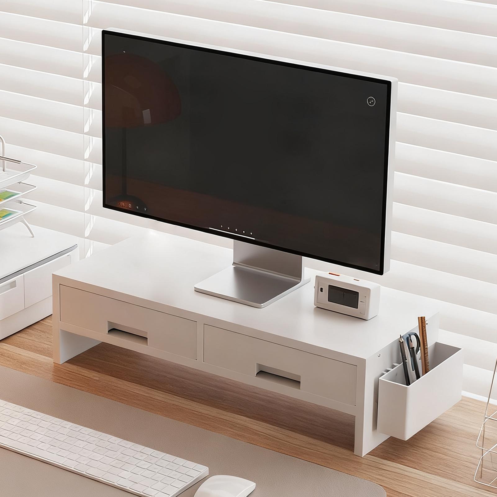 Desk Monitor Stand Riser Doubl - Desk Setup Riser avis et prix
