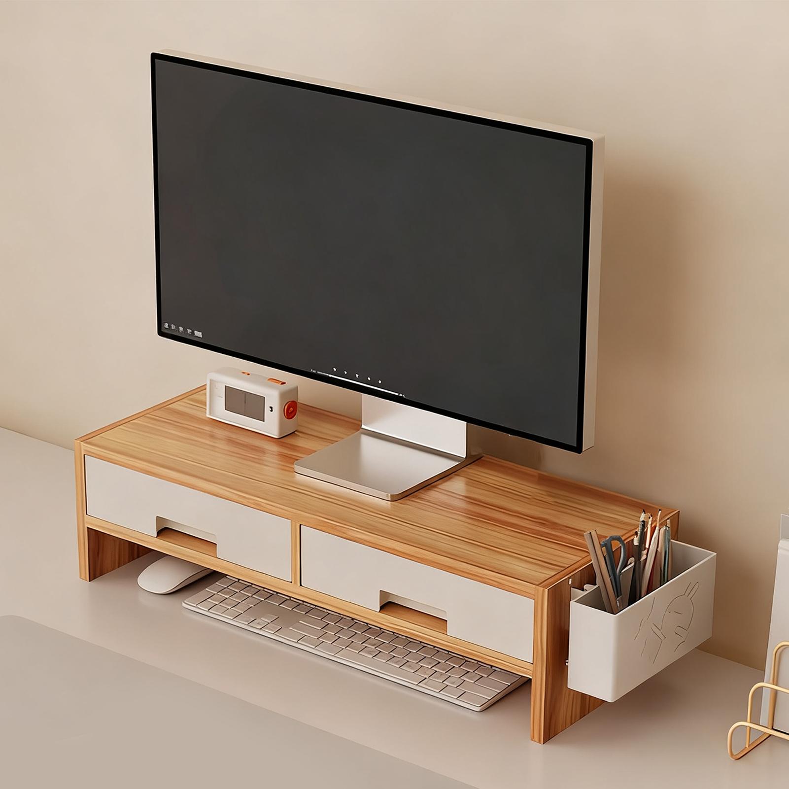 Desk Monitor Stand Riser Doubl - Desk Setup Riser avis et prix