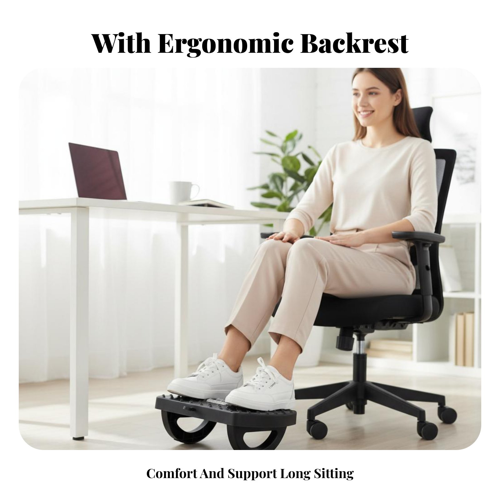 Adjustable beneath-desk Footre - Desk Setup Small Room avis et prix