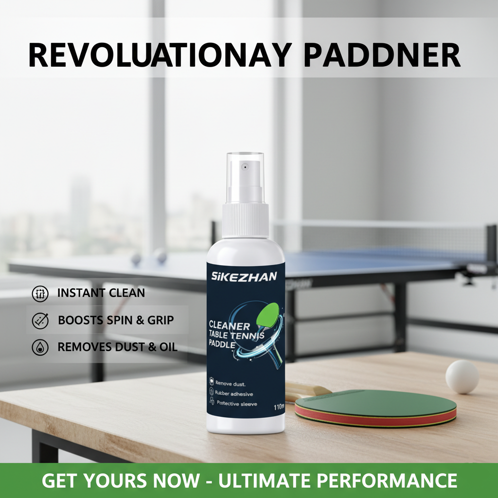 Ping Pong Paddle Cleaner Spray - Desk Setup Clean avis et prix