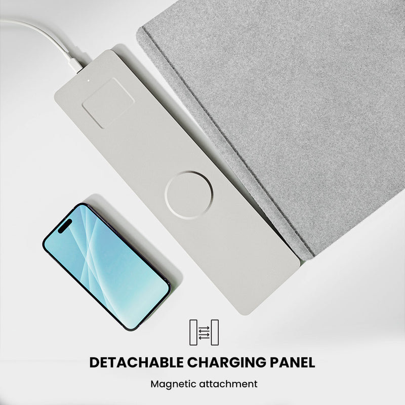 15W Magnetic Wireless Charging - Desk Pad Leather Large avis et prix