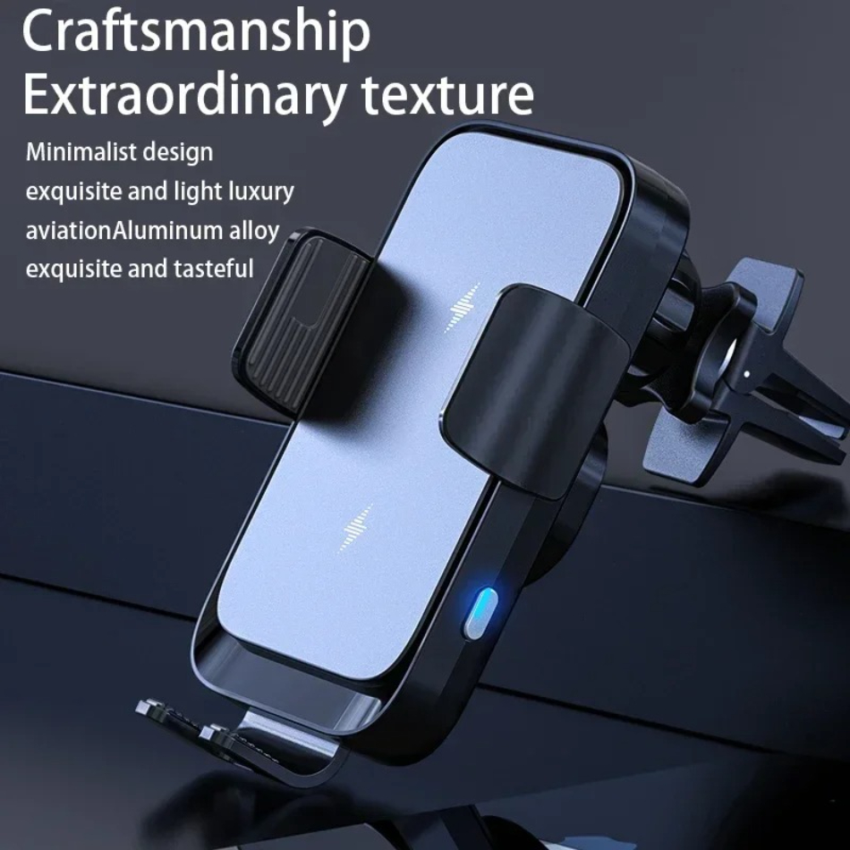 Wireless Car Charger Dual Coil - Dual Phone Holder avis et prix