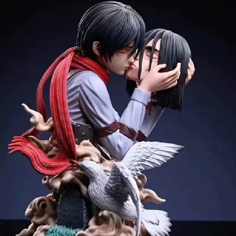 Attack On Titan Anime Figures  - Desk Setup With Tv avis et prix