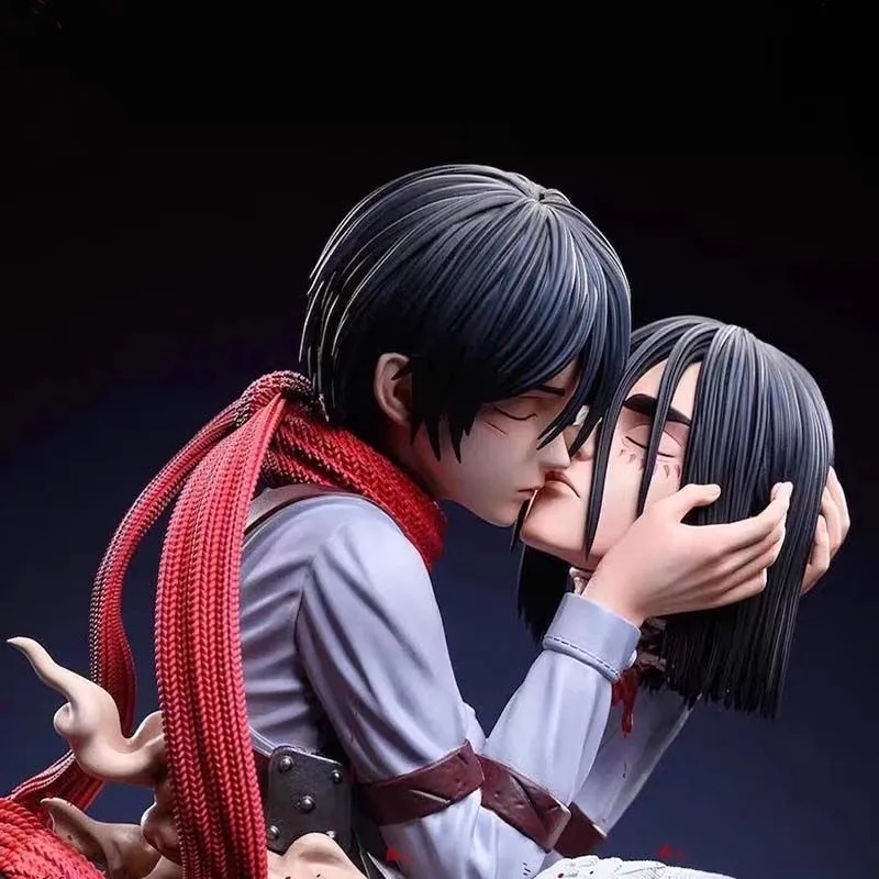 Attack On Titan Anime Figures  - Desk Setup With Tv avis et prix