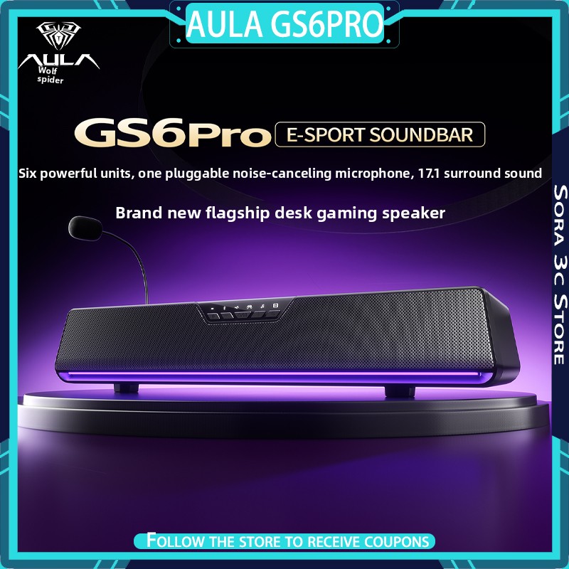AULA GS6Pro Esports Speaker Bl - Desk Setup With Speakers avis et prix