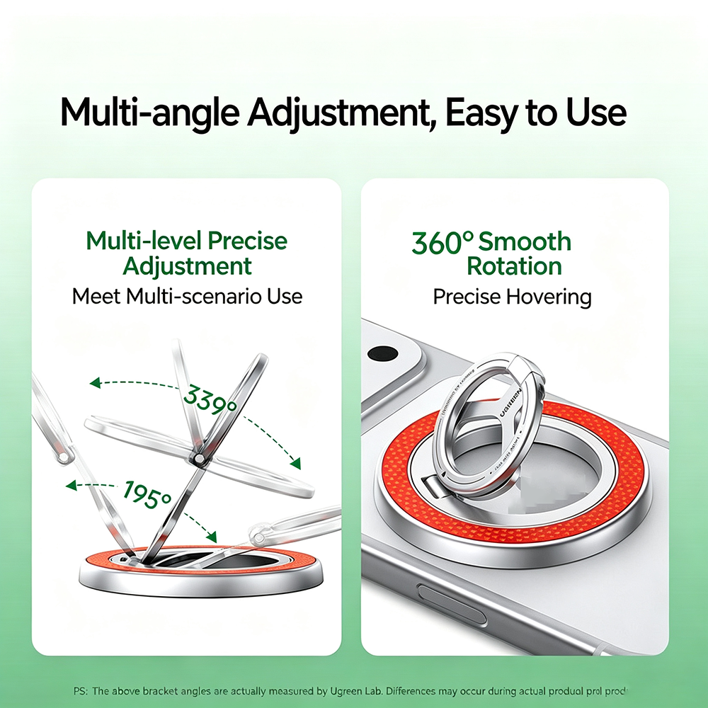 UGREEN Dual-sided Magnetic Pho - Dual Phone Holder avis et prix
