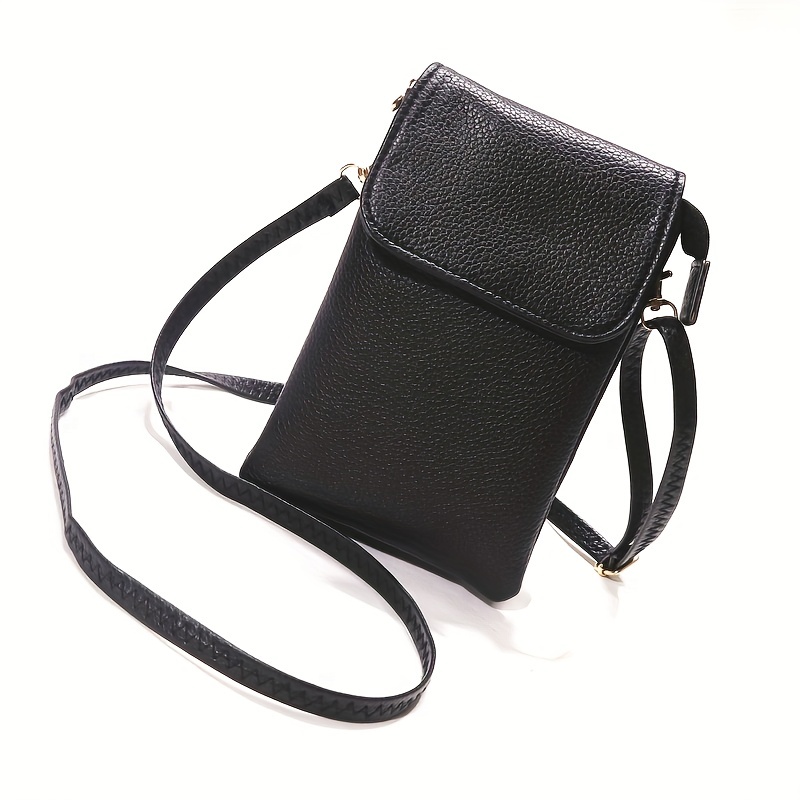 Women Leather Crossbody Phone  - Dual Phone Holder avis et prix