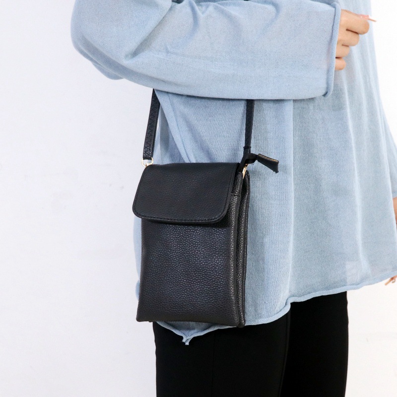 Women Leather Crossbody Phone  - Dual Phone Holder avis et prix