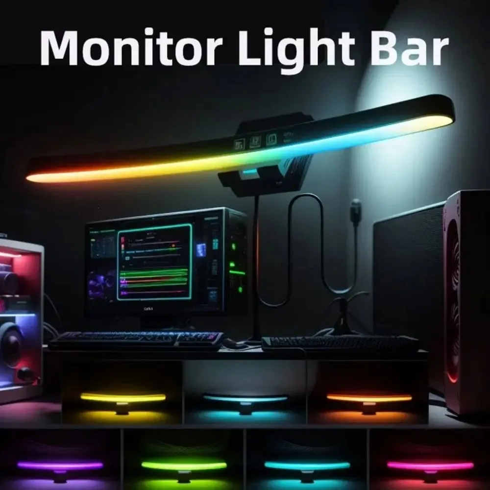 Curved Monitor Light Bar 3 Col - Desk Setup Lamp avis et prix