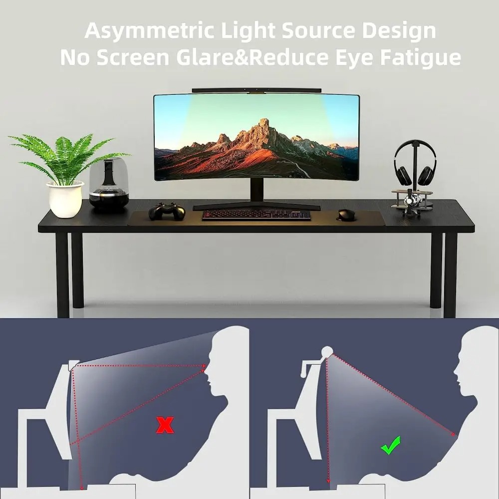 Curved Monitor Light Bar 3 Col - Desk Setup Lamp avis et prix